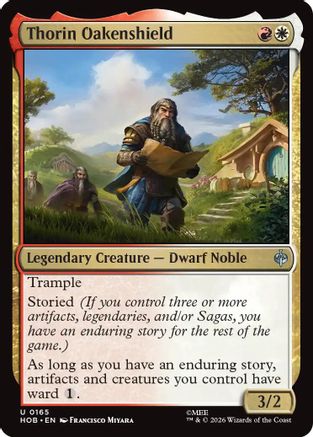 Thorin Oakenshield  [Foil]  (HOB-165) - [The Hobbit]