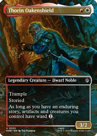 Thorin Oakenshield (Borderless)  (HOB-202) - [The Hobbit]