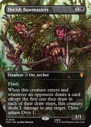 Orcish Bowmasters (Borderless)  (HOC-019) - [The Hobbit: Eternal-Legal]