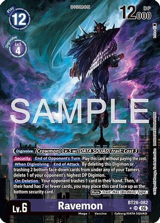 Ravemon (Alternate Art) (BT26-082) - [Timeless Bonds] Foil