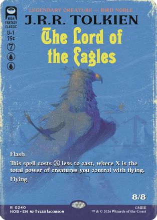 The Lord of the Eagles (Borderless)  (HOB-240) - [The Hobbit]