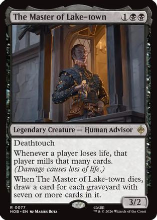 The Master of Lake-town  [Foil]  (HOB-077) - [The Hobbit]