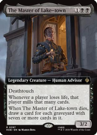The Master of Lake-town (Extended Art)  [Foil]  (HOB-297) - [The Hobbit]