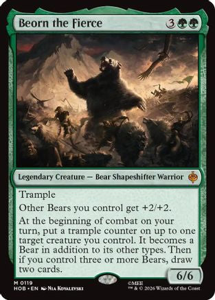 Beorn the Fierce  (HOB-119) - [The Hobbit]