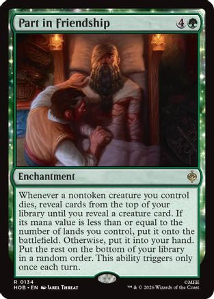 Part in Friendship  [Foil]  (HOB-134) - [The Hobbit]