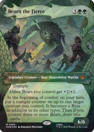Beorn the Fierce (Showcase) (Surge Foil)  [Foil]  (HOB-266) - [The Hobbit]