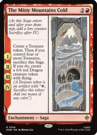 The Misty Mountains Cold  (HOB-104) - [The Hobbit]