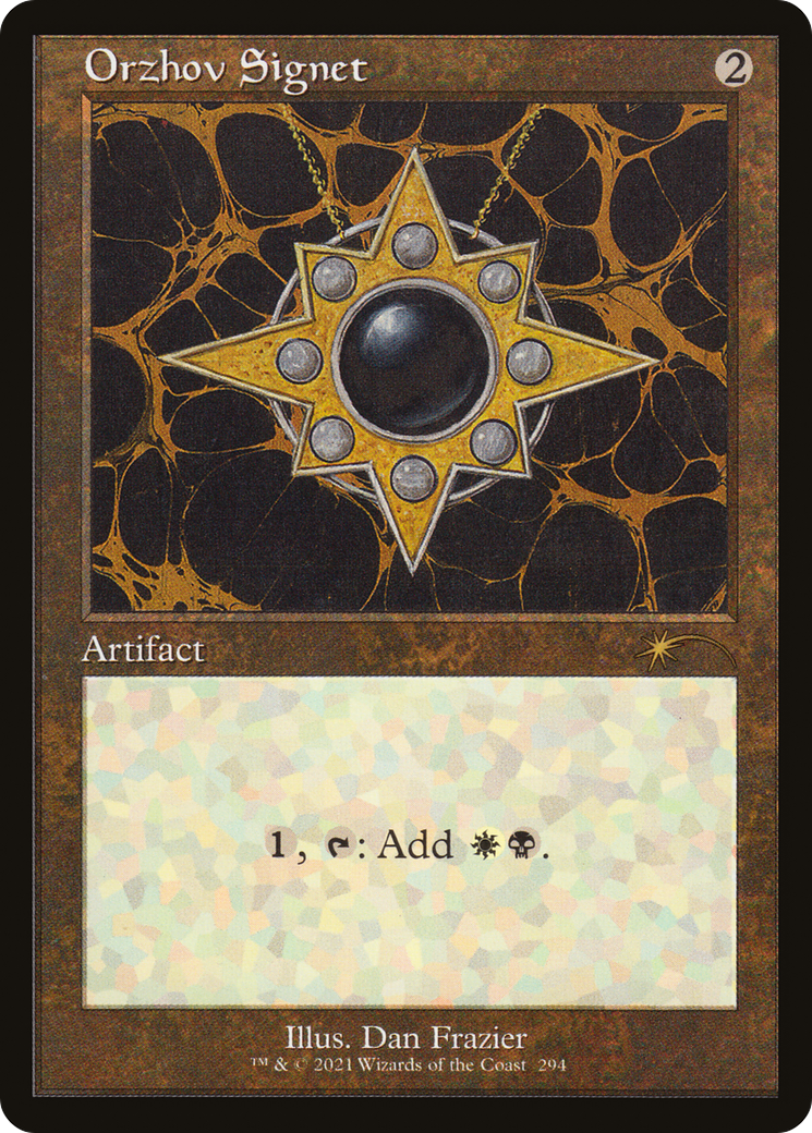 Orzhov Signet (SLD-294) - [Secret Lair Drop] - Trinity Hobby