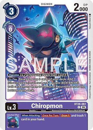 Chiropmon (BT26-061) - [Timeless Bonds]