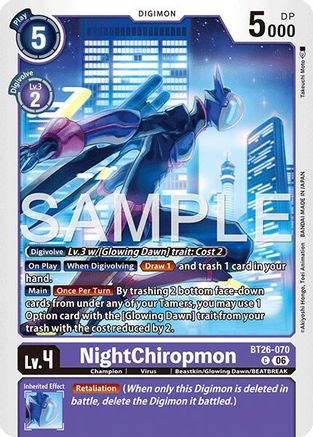 NightChiropmon (BT26-070) - [Timeless Bonds]