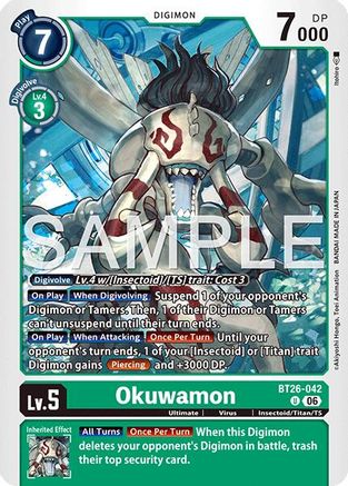 Okuwamon (BT26-042) - [Timeless Bonds]