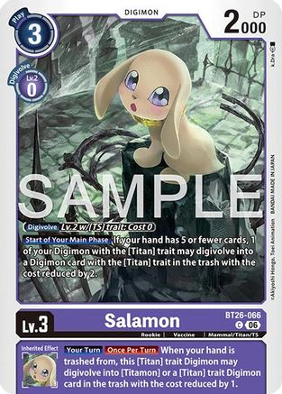 Salamon (BT26-066) - [Timeless Bonds]