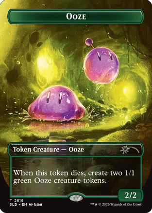 Ooze Token  (SLD-2819) - [Secret Lair Drop Series]
