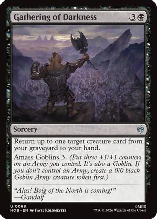 Gathering of Darkness  (HOB-068) - [The Hobbit]