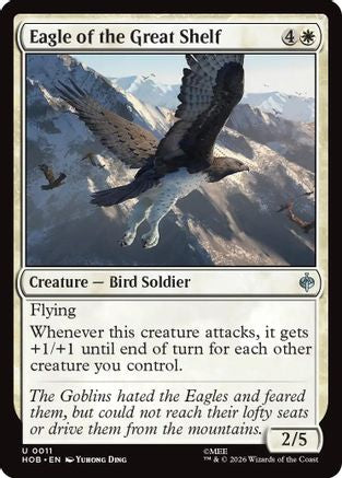 Eagle of the Great Shelf  [Foil]  (HOB-011) - [The Hobbit]