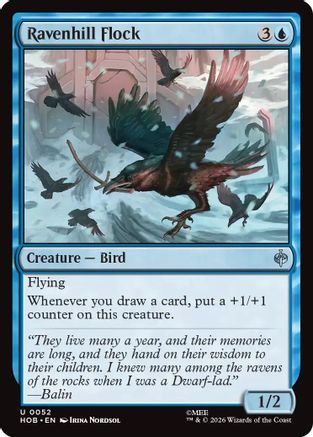 Ravenhill Flock  [Foil]  (HOB-052) - [The Hobbit]
