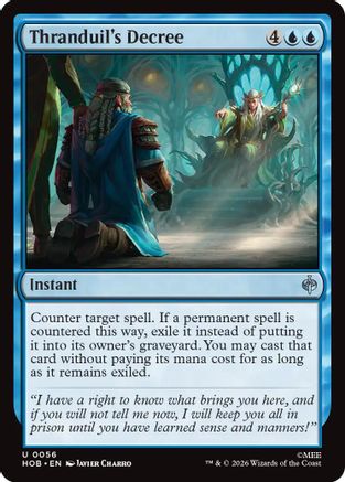 Thranduil's Decree  (HOB-056) - [The Hobbit]