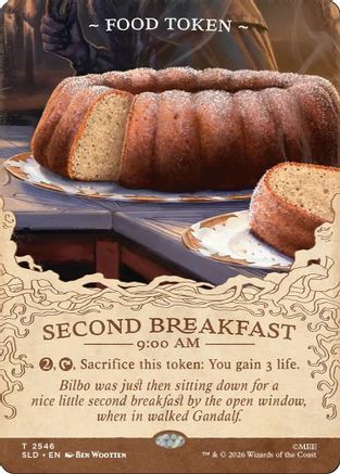 Food Token (2546)  [Foil]  (SLD-2546) - [Secret Lair Drop Series]
