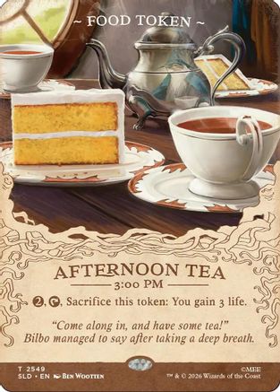 Food Token (2549)  [Foil]  (SLD-2549) - [Secret Lair Drop Series]