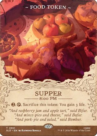 Food Token (2551)  (SLD-2551) - [Secret Lair Drop Series]