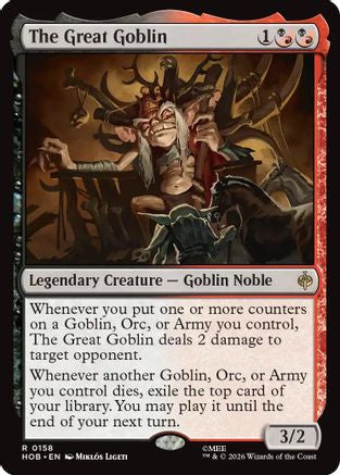 The Great Goblin  (HOB-158) - [The Hobbit]