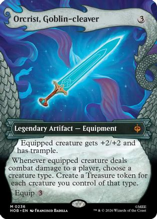 Orcrist, Goblin-cleaver (Showcase)  [Foil]  (HOB-236) - [The Hobbit]