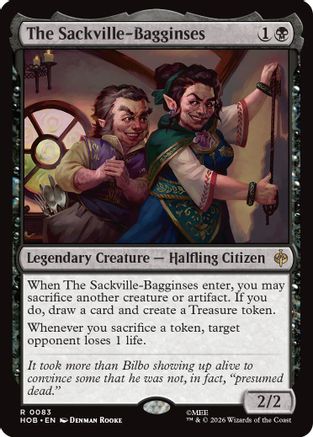 The Sackville-Bagginses  [Foil]  (HOB-083) - [The Hobbit]