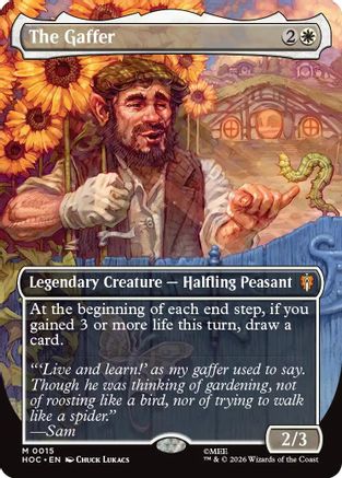 The Gaffer (Borderless)  [Foil]  (HOC-015) - [The Hobbit: Eternal-Legal]