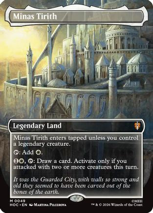 Minas Tirith (Borderless)  (HOC-049) - [The Hobbit: Eternal-Legal]