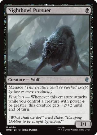 Nighthowl Pursuer  (HOB-078) - [The Hobbit]