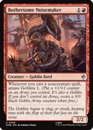 Bothersome Noisemaker  [Foil]  (HOB-089) - [The Hobbit]