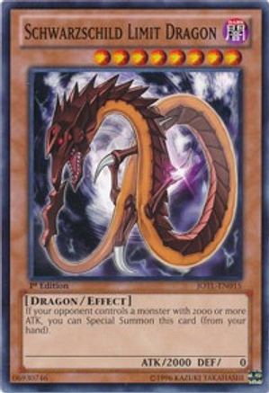 Schwarzschild Limit Dragon [JOTL-EN015] Common - Trinity Hobby