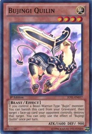 Bujingi Quilin [JOTL-EN017] Super Rare - Trinity Hobby