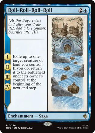 Roll-Roll-Roll-Roll  [Foil]  (HOB-054) - [The Hobbit]