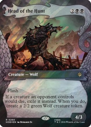 Head of the Hunt (Showcase) (Surge Foil)  [Foil]  (HOB-260) - [The Hobbit]