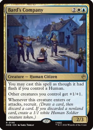 Bard's Company  [Foil]  (HOB-146) - [The Hobbit]
