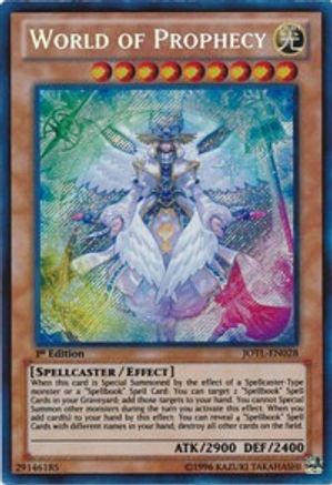 World of Prophecy [JOTL-EN028] Secret Rare - Trinity Hobby