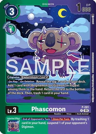 Phascomon (P-201) - [Limited Card Pack -Final Crest-] Foil