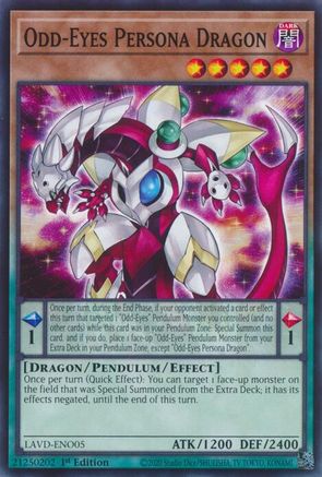 Odd-Eyes Persona Dragon [LAVD-ENO05] - Legendary Arc-V Decks 1st Edition - Common / Short Print