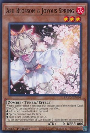 Ash Blossom & Joyous Spring (LAVD-ENO08) [LAVD-ENO08] - Legendary Arc-V Decks 1st Edition - Common / Short Print
