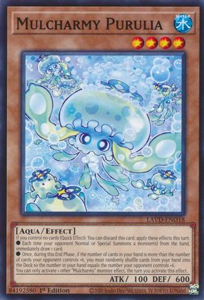 Mulcharmy Purulia [LAVD-ENO18] - Legendary Arc-V Decks 1st Edition - Common / Short Print
