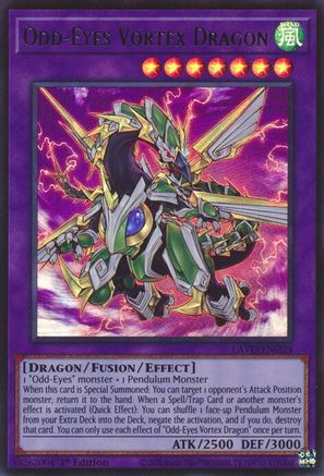 Odd-Eyes Vortex Dragon [LAVD-ENO24] - Legendary Arc-V Decks 1st Edition - Ultra Rare