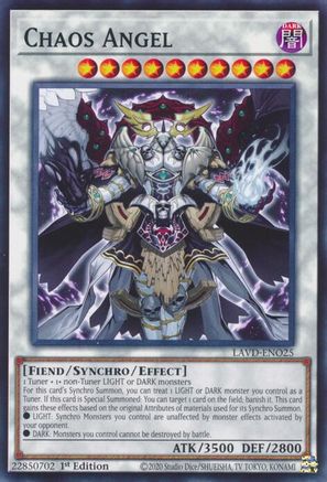 Chaos Angel [LAVD-ENO25] - Legendary Arc-V Decks 1st Edition - Common / Short Print