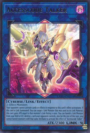 Accesscode Talker [LAVD-ENO34] - Legendary Arc-V Decks 1st Edition - Ultra Rare