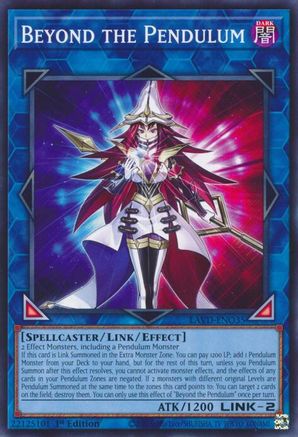 Beyond the Pendulum [LAVD-ENO35] - Legendary Arc-V Decks 1st Edition - Common / Short Print