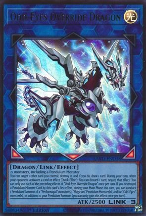 Odd-Eyes Override Dragon [LAVD-ENO38] - Legendary Arc-V Decks 1st Edition - Ultra Rare