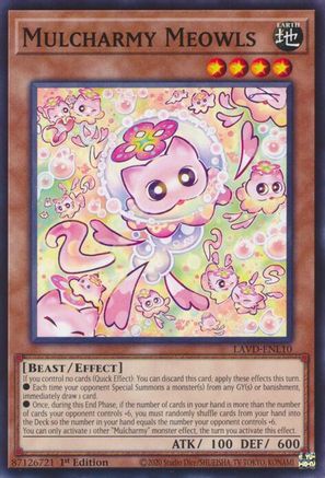 Mulcharmy Meowls [LAVD-ENL10] - Legendary Arc-V Decks 1st Edition - Common / Short Print