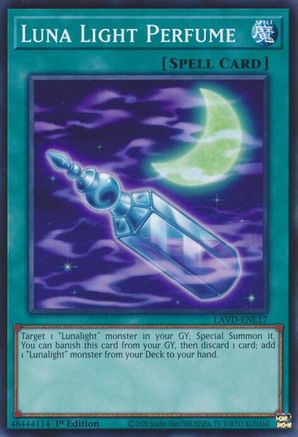 Luna Light Perfume [LAVD-ENL17] - Legendary Arc-V Decks 1st Edition - Common / Short Print