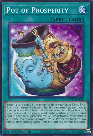 Pot of Prosperity [LAVD-ENL23] - Legendary Arc-V Decks 1st Edition - Common / Short Print
