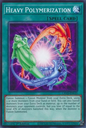 Heavy Polymerization [LAVD-ENL25] - Legendary Arc-V Decks 1st Edition - Common / Short Print